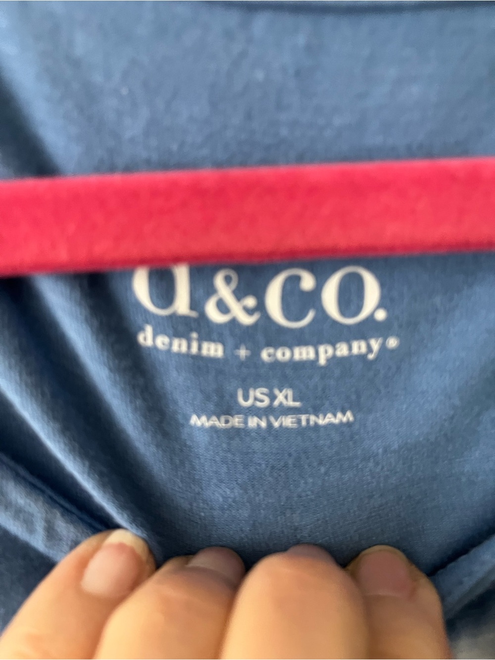 Denim&Co XL NwT Tank - Picture 2 of 5